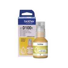 Brother BTD100Y Sarı Orjinal Mürekkep Kartuş - 1