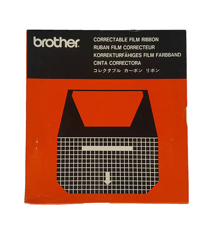 Brother EM-200 Kırmızı Orjinal Daktilo Şerit - 1