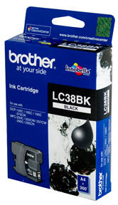 Brother LC38-LC980 Siyah Orjinal Kartuş - 1