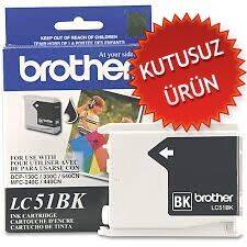 Brother LC51BK Siyah Orjinal Kartuş - 1