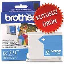 Brother LC51C Mavi Orjinal Kartuş 