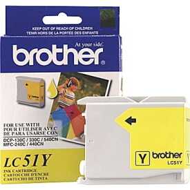 Brother LC51Y Sarı Orjinal Kartuş 