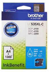 Brother LC535XL Mavi Orjinal Kartuş - Brother