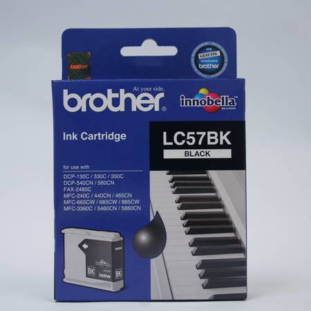 Brother LC57BK-LC1000 Orjinal Siyah Kartuş - 1