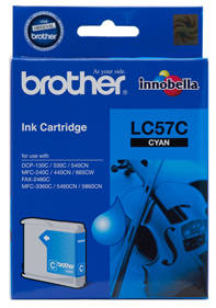 Brother LC57C-LC1000 Orjinal Mavi Kartuş - 1
