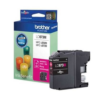 Brother LC673M Kırmızı Orjinal Kartuş - 1