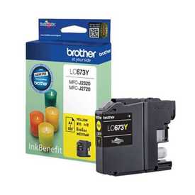 Brother - Brother LC673Y Sarı Orjinal Kartuş
