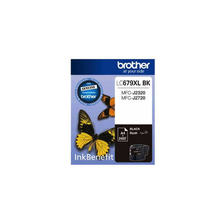 Brother LC679XL Siyah Orjinal Kartuş Y.K - 1