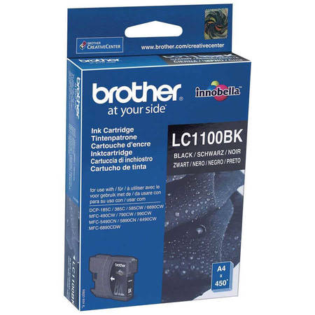 Brother LC67BK-LC1100 Orjinal Siyah Kartuş - 1