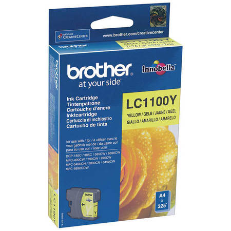 Brother LC67Y-LC1100 Orjinal Sarı Kartuş - 1