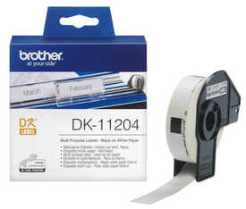 Brother P-Touch Çok Amaçlı Etiket 17mmx54mm DK11204 - Brother
