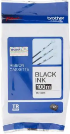 Brother P-TOUCH TR-100BK 100 MT SİYAH Orjinal Ribon - Brother
