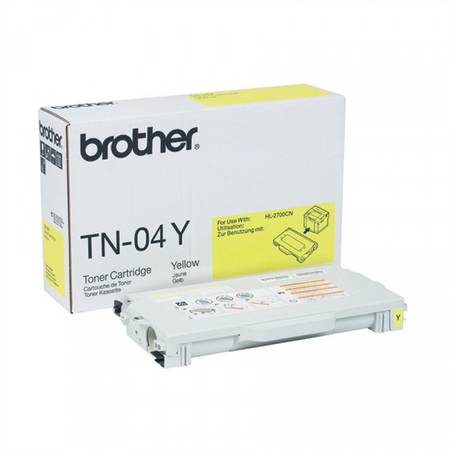 Brother TN-04Y Sarı Orjinal Toner - 1