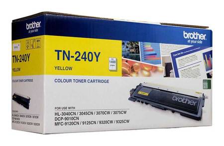 Brother TN-240 Sarı Orjinal Toner - 1