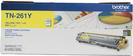 Brother TN-261 Sarı Orjinal Toner - 1