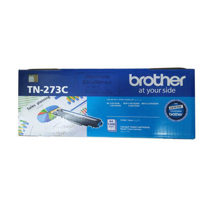 Brother TN-273 Mavi Orjinal Toner - 1