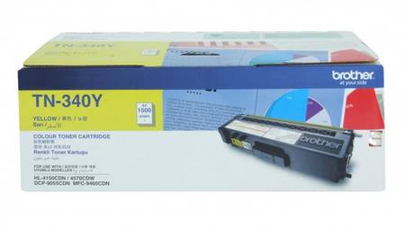 Brother TN-340 Sarı Orjinal Toner - 1