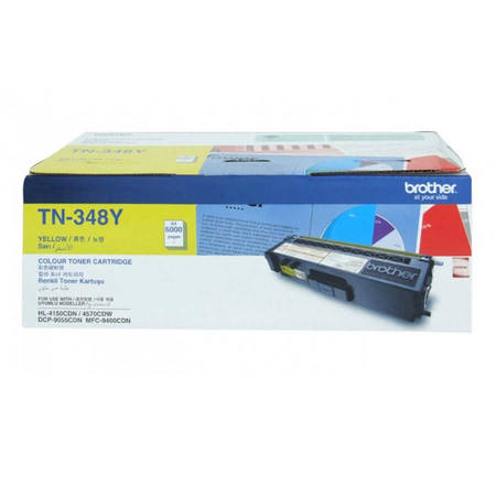 Brother TN-348 Sarı Orjinal Toner Extra Y.K. - 1