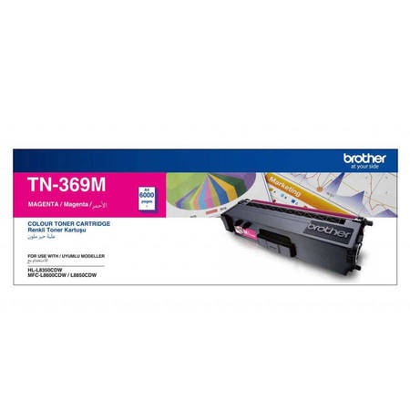 Brother TN-369 Kırmızı Orjinal Toner - 1