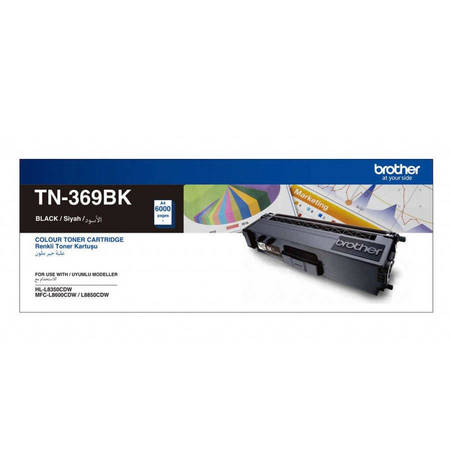 Brother TN-369 Siyah Orjinal Toner - 1