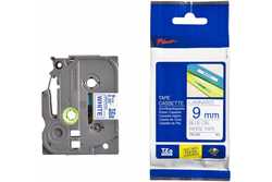 Brother TZe-223 Beyaz Üzerine Mavi Etiket 9mm - Brother