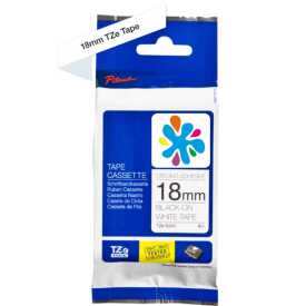 Brother TZE-s241 Beyaz Lamine Muadil Etiket 18mm - Brother