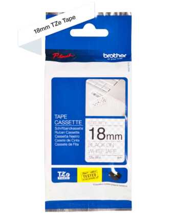 Brother TZe-SE4 Laminasyonlu Laminasyonlu Orjinal Güvenlik Etiketi - 1