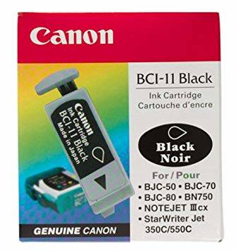 Canon BCI-11 Siyah Orjinal Kartuş 3'lü Paket - 1