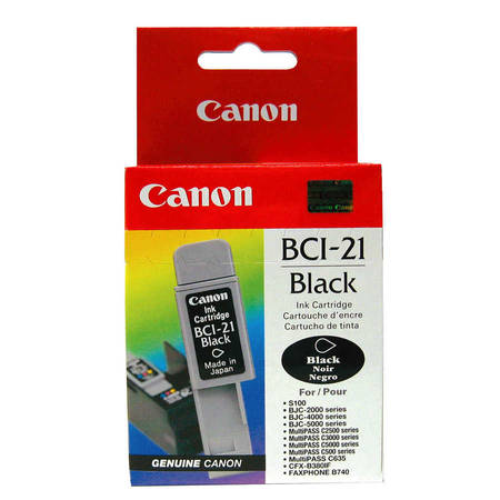 Canon BCI-21 Orjinal Siyah Kartuş - 1