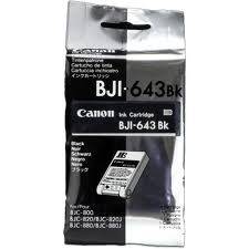 Canon BJI-643BK Siyah Orjinal Kartuş - 1