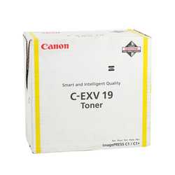 Canon C-EXV-19 Orjinal Sarı Toner - Canon