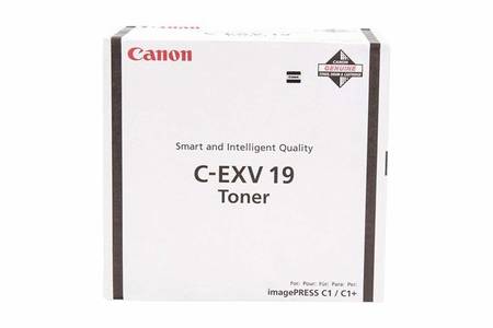 Canon C-EXV-19 Siyah Orjinal Toner - 1