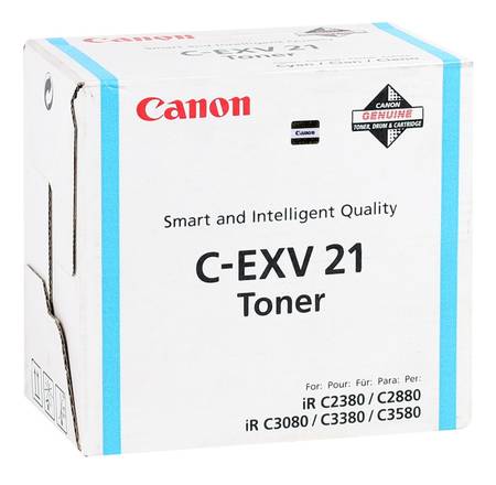 Canon C-EXV-21 Orjinal Mavi Fotokopi Toner - 1