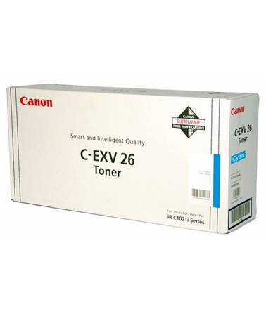 Canon C-EXV-26 Orjinal Mavi Fotokopi Toner - 1