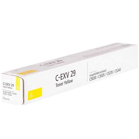 Canon C-EXV-29 Sarı Muadil Fotokopi Toner