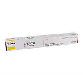 Canon C-EXV-51/0484C002 Sarı Orjinal Fotokopi Toner - Canon