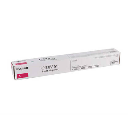 Canon C-EXV-51/0483C002 Kırmızı Orjinal Fotokopi Toner - 1