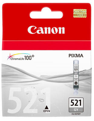 Canon CLI-521 Orjinal Gri Kartuş - 1