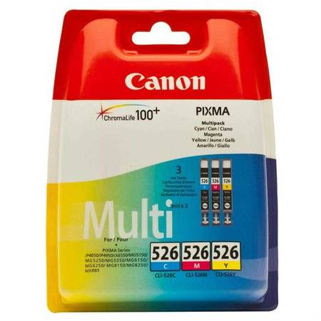 Canon CLI-526 Orjinal Kartuş Avantaj Paketi - 1