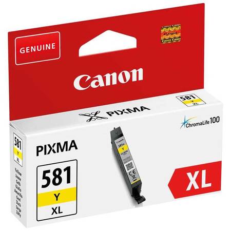 Canon CLI-581XL/2051C001 Sarı Orjinal Kartuş - 1