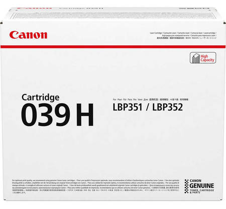 Canon CRG-039H Orjinal Toner Y.K - 1