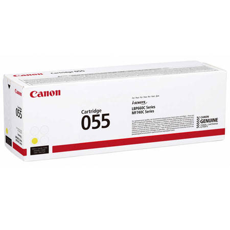 Canon CRG-055 3013C002 Sarı Orjinal Toner - 1