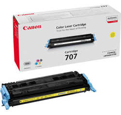 Canon CRG-707Y Sarı Orjinal Toner - Canon