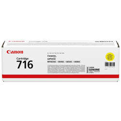 Canon CRG-716 Orjinal Sarı Toner - Canon