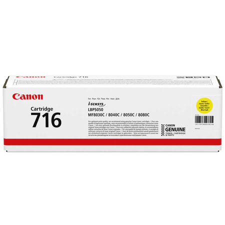 Canon CRG-716 Orjinal Sarı Toner - 1