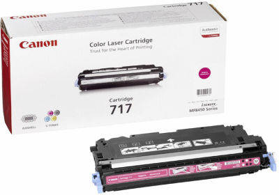 Canon CRG-717 Kırmızı Orjinal Toner - 1