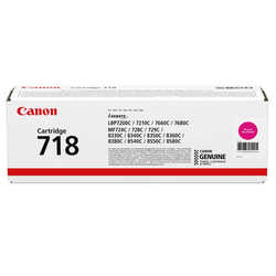 Canon CRG-718 Orjinal Kırmızı Toner - Canon