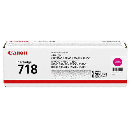 Canon CRG-718 Orjinal Kırmızı Toner - 1
