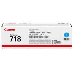 Canon CRG-718 Orjinal Mavi Toner - Canon