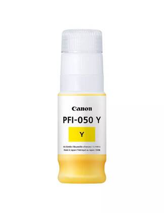 Canon PFI-050Y - Sarı Mürekkep - 1